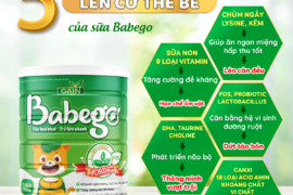 Sữa Babego có công dụng đa dạng